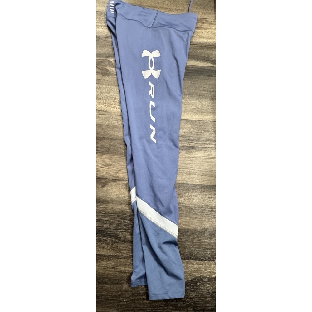 UNDER ARMOUR Heat Gear Blue Activewear Compression Leggings Women's Size Medium